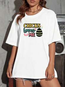 Women T-Shirts - White - View 1