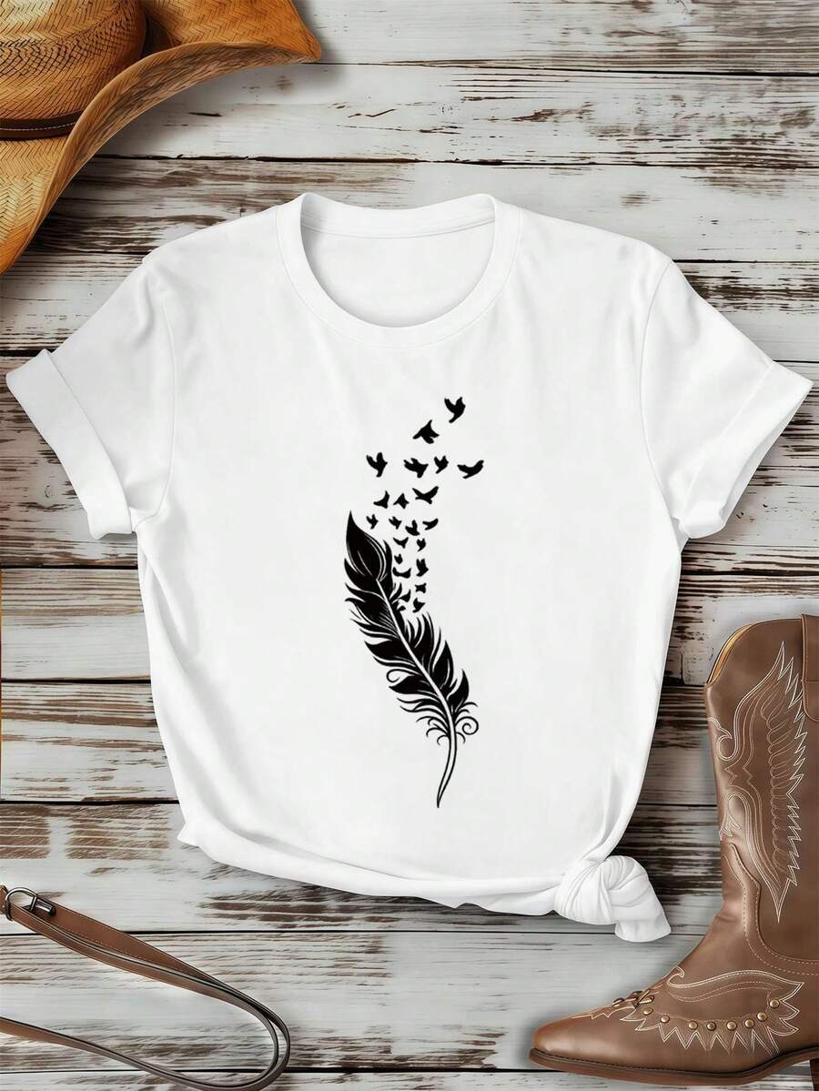 Women T-Shirts - White - View 1