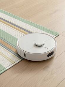 DAJIANG 1pc Bohemian Style Striped Long Kitchen Floor Mat, Outdoor Rug Suitable For Bathroom, Kitchen, Outdoor, Indoor, Hallway, Bedroom, Living Room, Machine Washable, Easy To Clean, Non-Slip Bottom, Suitable For Bedroom Decor, Japanese/Nordic Style Room Decor, Holiday Bathroom Decor, Decorative Rug, Bathroom Accessories, Outdoor Decor - Multicolor - View 8