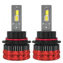 DrViAion 2 bóng đèn pha LED ô tô công suất cao 280W H4 H7 200000LM H11 9005 HB3 9006 HB4 9007 HB5 9008 H13 9012 HIR2 Bóng đèn pha LED ô tô - A - Xem 12