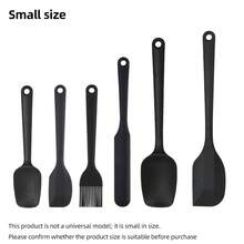 Bộ 6 dụng cụ làm bánh bằng silicon - Gồm thìa silicon nhỏ, thìa silicon hình chữ T, cọ phết bơ/dầu. Bộ dụng cụ làm bánh đa năng chịu nhiệt (Sản phẩm này không phải là kích thước tiêu chuẩn, kích thước tương đối nhỏ. Vui lòng xác nhận kích thước sản phẩm phù hợp trước khi mua). - Nhiều màu - Xem 15