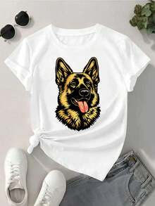 Women T-Shirts - White - View 2