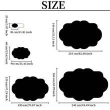 1件趣味地毯，1000g/M²仿天然編織草地毯，柔軟蓬鬆，防滑可水洗地毯，適用於客廳和臥室，家居裝飾地毯 - 棕色 - 查看 2