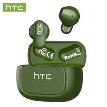 [Auriculares compactos] Auriculares intrauriculares mini de marca HTC NE51 nuevos, sonido envolvente 3D, compatibles con múltiples dispositivos, 4 horas de duración de la batería, adecuados para deportes, oficina, juegos y talla grande escenarios - Ver 8