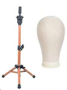 Đầu ma-nơ-canh 22 inch kèm chân đế, thích hợp để làm tóc giả và trưng bày. - Xem 14