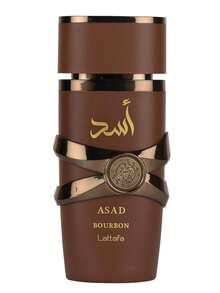 Lattafa Asad Bourbon Eau de Parfum Spray for Unisex, 3.4 Ounce - Notas frescas, especiadas, afrutadas, de vainilla y amaderadas de ámbar. - Ver 8