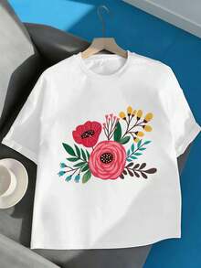 Women T-Shirts - White - View 2