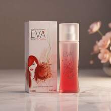 Real Time Perfume New Brand Eva para Mujer - Eau de Parfum 100ml (3.3 oz) | Fragancia Floral Luminosa con Vainilla Salada y Jazmín | Aroma Femenino Fresco y Cautivador para Uso Diario. - 100 ml - Ver 1