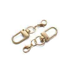 10Pcs Alloy Snap Lobster Clasp Hooks With Lobster Clasps Connectors Findings For DIY Key Chain Bags Pendants Supplies - Lobster Clasp - View 7
