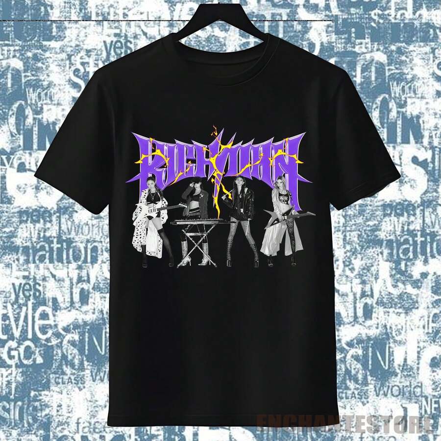 Women T-Shirts - Black - View 1
