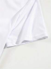 1 Piece Women's Casual Sportswear, Limited Edition Vintage 1984, Short Sleeve, Birthday Gift For Mother's Day - Unisex Loose Cotton T-Shirt - 白色 - 查看 2