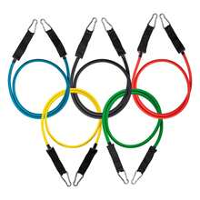 11pcs Grip Strength Trainer Set, Resistance Bands Workout Equipment - Multicolor - View 3
