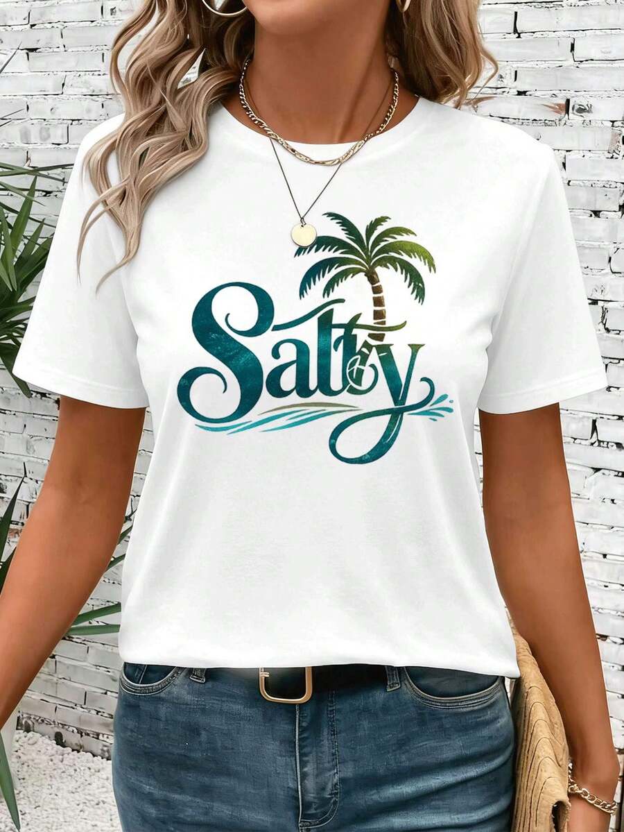 Women T-Shirts - White - View 1