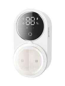1pc Smart Toothbrush Sterilizer, USB Rechargeable Wall-Mounted Toothbrush Holder, Multi-Function Toothbrush Rack, Smart Sensor Toothbrush Storage Box, Sterilizing Toothbrush Holder, No-Drill Wall-Mounted Toothbrush Holder With 2 Brush Head Slots, Couples Toothbrush Holder, Suitable For Home, Bathroom, Hotel And Dormitory, Beautifully Packaged, An Ideal Gift Choice. - Multicolor - View 14