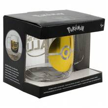 Stor Double-Walled Glass Mug 290ml | Pokemon - Black - View 1