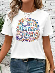 Dam-T-shirts - Vitt - Visa 1