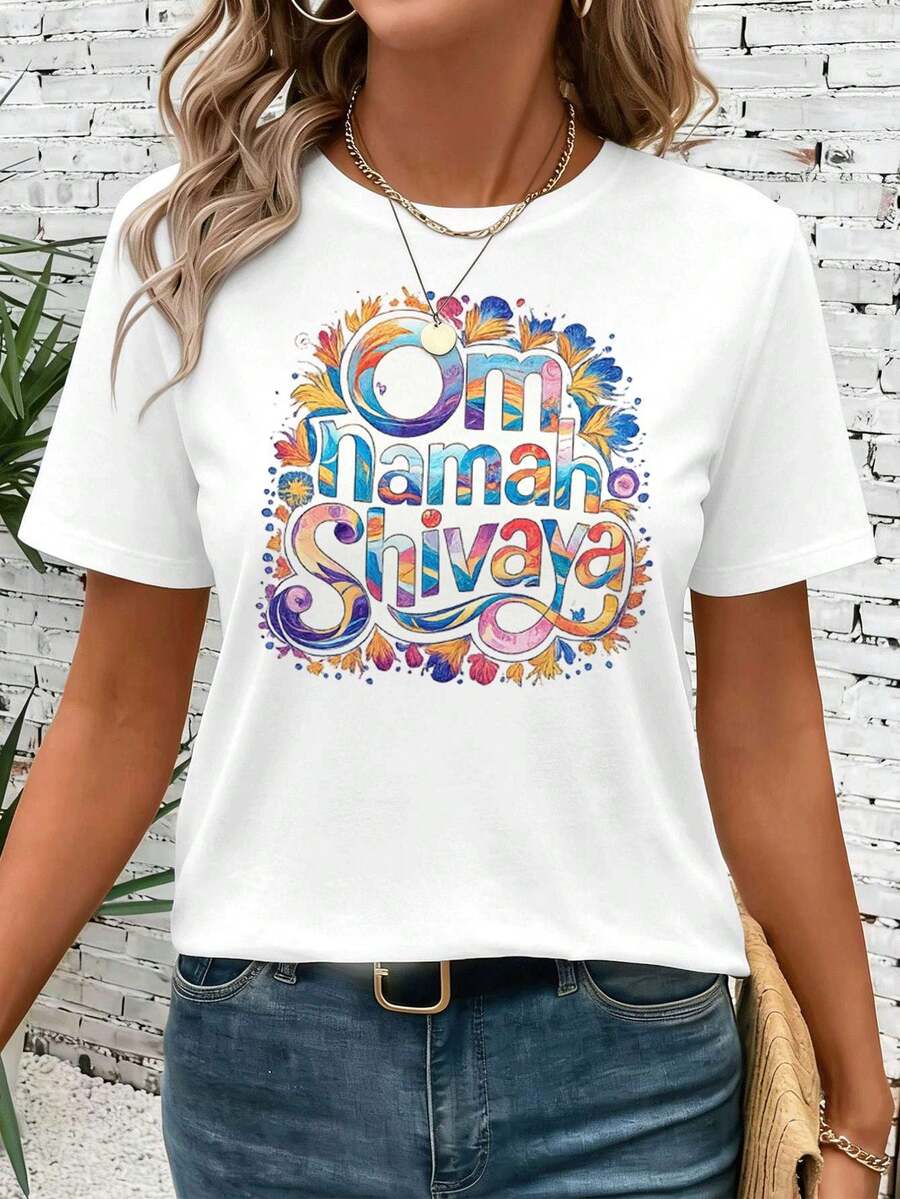 Dam-T-shirts - Vitt - Visa 1