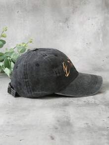 Cappellino da baseball da uomo - nero - Visualizzare 3