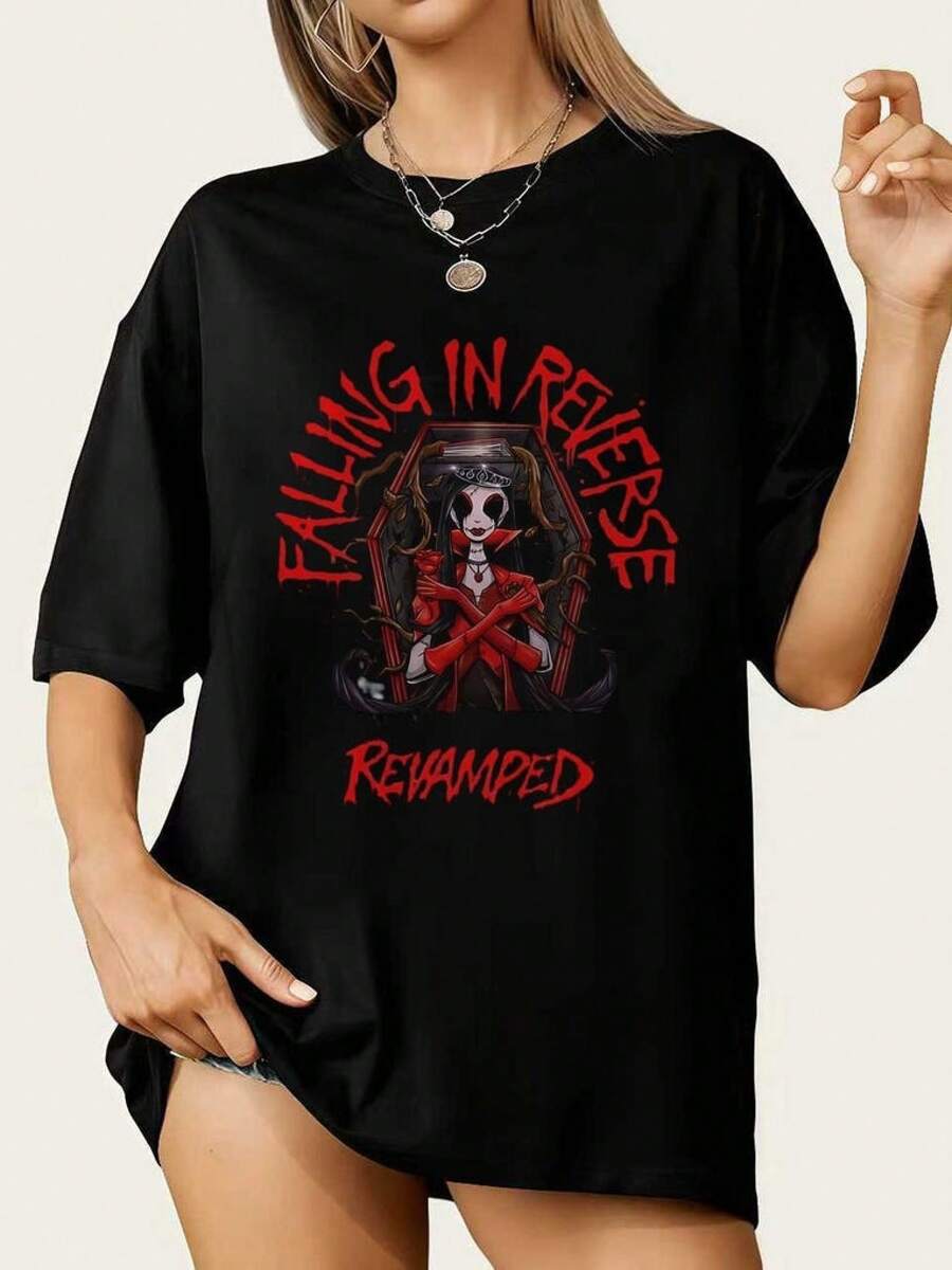 Women T-Shirts - Black - View 1