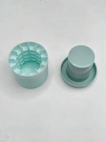 1 pièce Plateau en silicone avec couvercle, moule pour réfrigérateur, mini-réfrigérateur, réfrigérateur de voiture, moule rond à démoulage facile, mini-plateau, convient pour le réfrigérateur, le mini-réfrigérateur, le réfrigérateur de voiture, le réfrigérateur domestique, moule rond, glaçons mini créatifs, glaçons ronds concassés, plateau en silicone - Multicolore - Voir 13