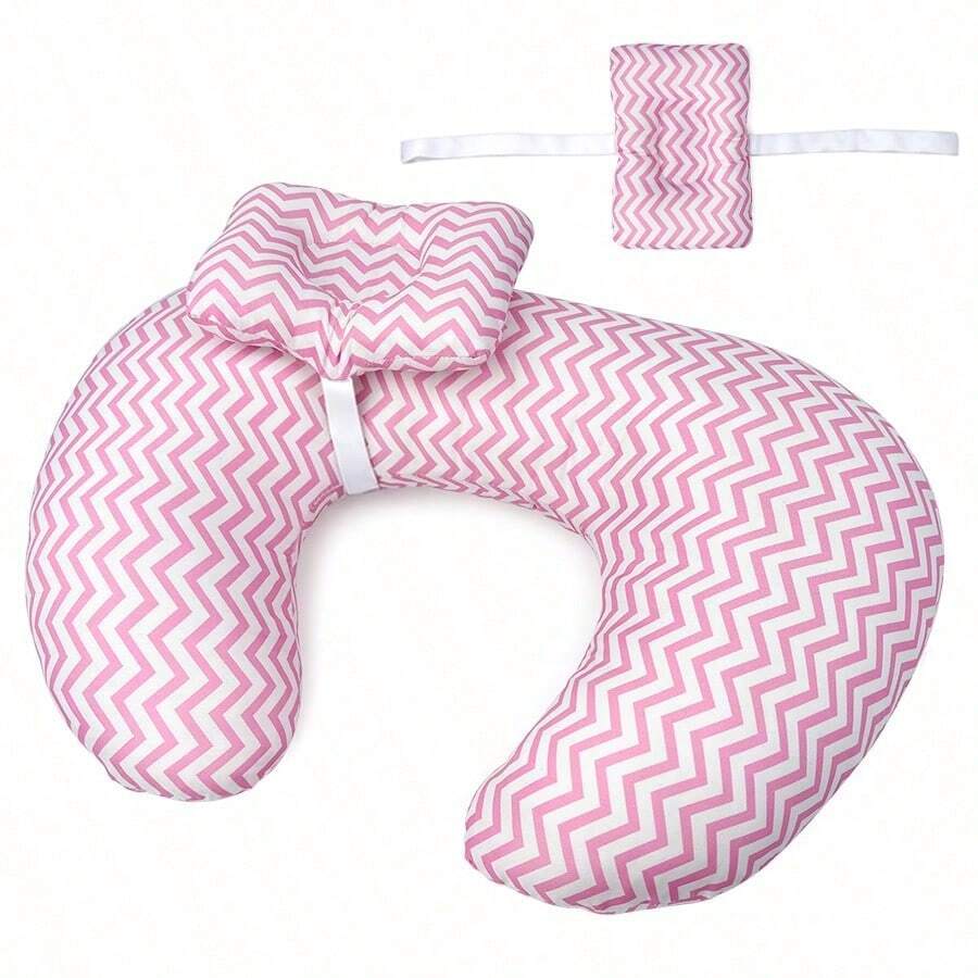 Ergonomic Nursing Pillow - Suitable For Breastfeeding And Postpartum Support, With Removable Soft Cover, Portable Handheld Design, Comfortable Feeding Cushion For Moms And Newborns, An Ideal Baby Shower Gift - Color 3 - View 1