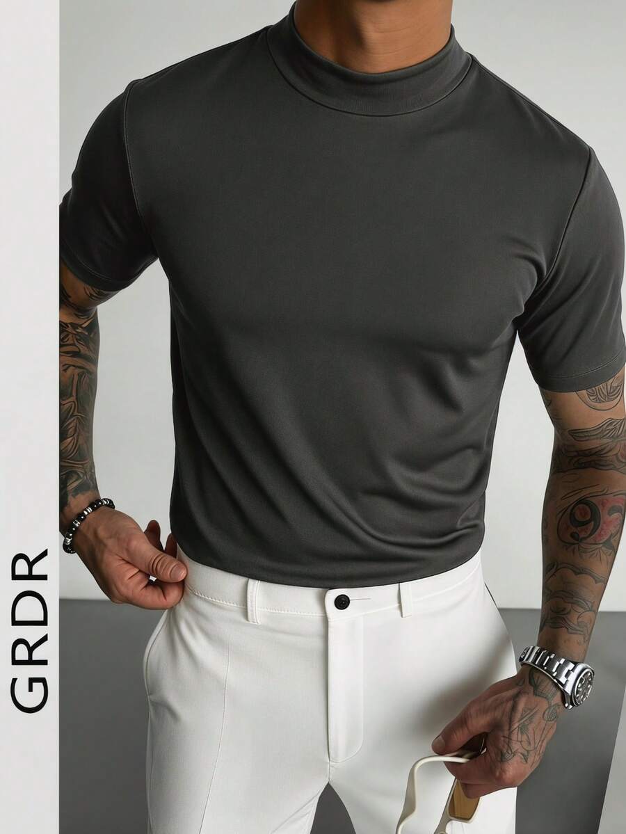 GRDR Men T-Shirts - Dark Grey - View 1