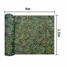 1pc Reinforced Camouflage Net, Outdoor Disguise Net, Party Decor, Sunshade Fence Net, Lightweight Outdoor Use, Easy To Install And Store, Outdoor Shading, Yard Sunshade, Fence Decor, Patio Sun Protection - 1pcs - View 14
