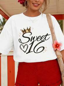 Women T-Shirts - White - View 1