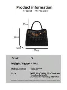2026 Spring Niche Gray Tote Bag – Large Capacity Versatile Commuter Handbag For Women, Stylish Shoulder Bag - Elephant Gray - View 5