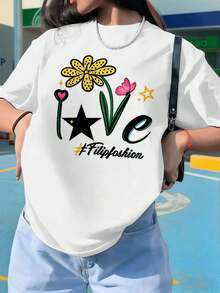 Women T-Shirts - White - View 1