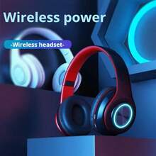 B39 无线 RGB 炫彩游戏耳机，重低音 HiFi 音质，超长续航，兼容 iOS 和安卓系统，150mAh 电池 - 查看 2