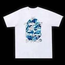 Men's Versatile Fit T-Shirt, Breathable Cotton T-Shirt For Men, Men's Graphic T-Shirt - Black With Blue Mask Print - Lightweight Summer Shirt For Daily Wear And Themed Events - Breathable Crew Neck T-Shirt - Essential Casual Streetwear, Event Clothing, Bold Print Top, Comfortable Fit, Street Style, Design, Soft Material, Printed Top, Young Adults 100% Cotton, 220g Fabric, Gift For Dad, Christmas Gift, Concert Outfits, Maternity Teacher Shirts,  Cachorro Feliz Teacher Appreciation Gifts, Going Out Outfits, Graduation Work Tops For Women, Beach Outfits For Women. - Trắng 2 - Xem 12