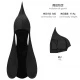 263264 Medieval Men's Hat 3 Black - One Size