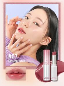 Rom&nd Romand 凝胶唇膏，晶莹啫喱唇彩，保湿滋养唇膏，不粘腻唇彩 - 07 Mauve Whip - 查看 11