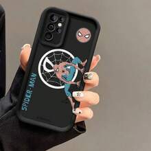 Miniso 1pcs Marvel Spider-Man Suit Blueprint Technical Schematic Design Phone Case Suitable For Samsung Galaxy S26 Ultra/S26 Plus/S26/S25 Ultra/S25 Plus/S25/Galaxy S24 Ultra/S24 Plus/S24/S24 FE/S23 Ultra/S23 FE/S22Ultra/S22 Plus/S22/S21 Ultra/S21 Plus/S21/S21 FE/A13/A14/A15/A16/A17/A33/A34/A35/A36/A52/A53/A54/Galaxy Note20Ultra/Galaxy Note20 Galaxy S25 Case Galaxy S25 Case Galaxy S25 Ultra Case Plus Stocking Stuffers The Girlfriend - 咖啡棕 - 查看 3