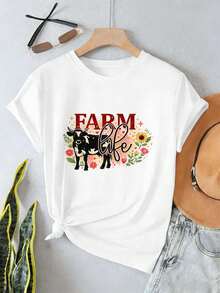 Women T-Shirts - White - View 2