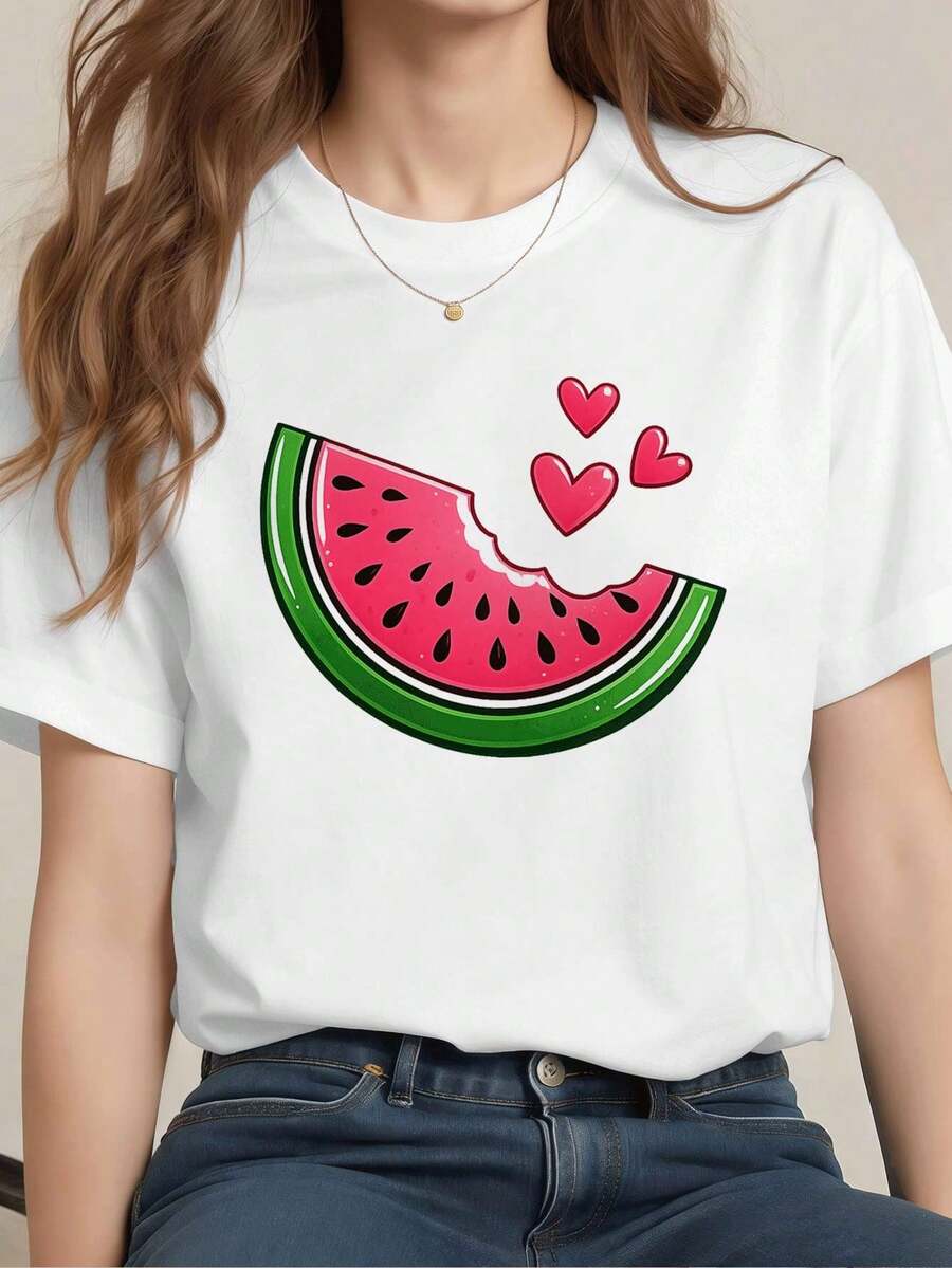 Women T-Shirts - White - View 1