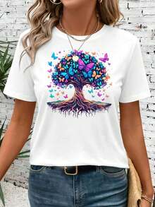 Women T-Shirts - White - View 1