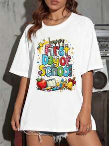 Women T-Shirts - White - View 1
