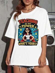 Women T-Shirts - White - View 1