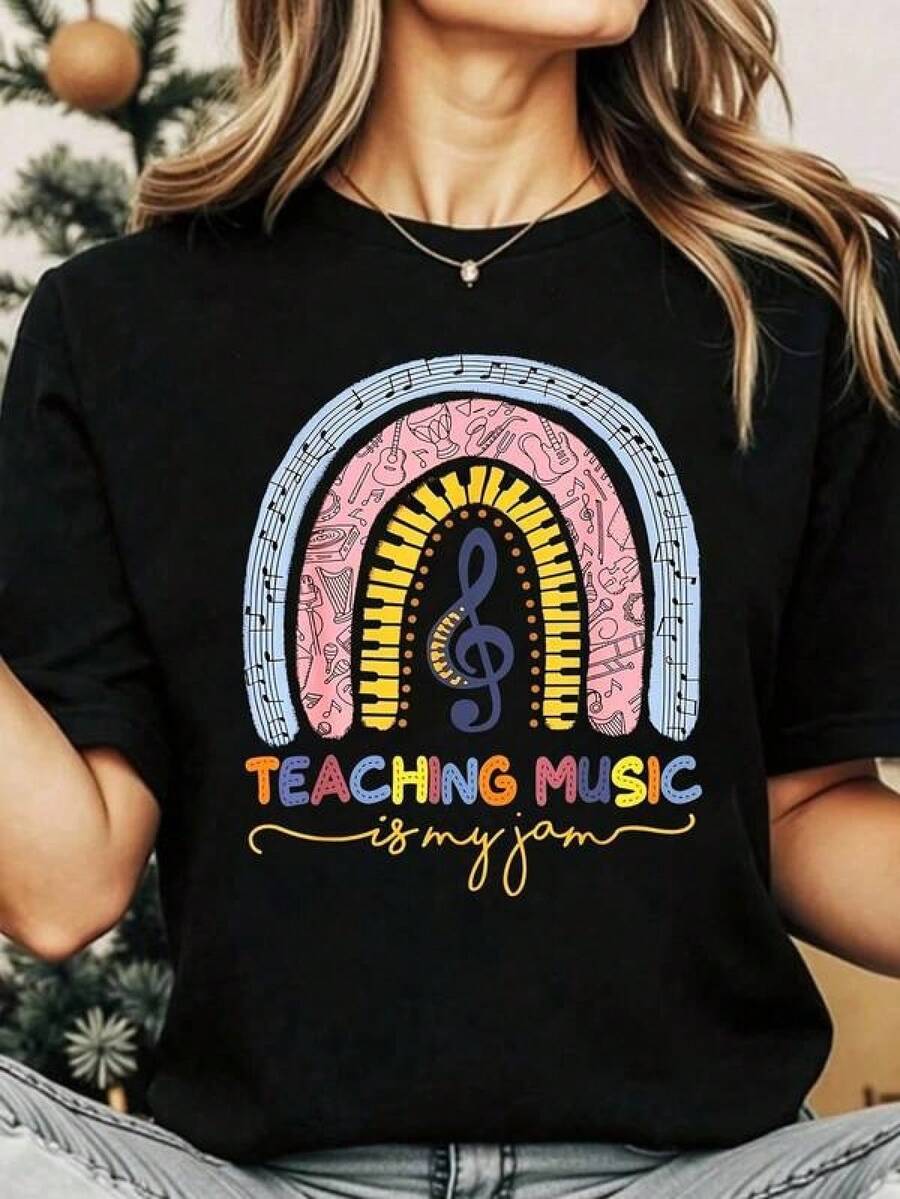Women T-Shirts - Black - View 1
