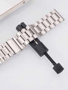15pcs Universal Watch Band Removal Tool Kit, Mini Watch Pin Remover, Watch Band & Jewelry Chain Pin Remover And Repair Tools Set, Suitable For Watch Band Adjustment, Watch Accessories And Watch Repair. Includes 13pcs 0.8mm Punch Pins, Ideal For Professional Watchmakers - one-size - View 14