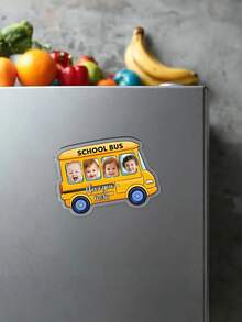 Customized Photo Refrigerator Sticker, Personalized Refrigerator Magnet, Customized Face Cartoon Sticker With Name, 3D Custom Photo Magnets, Save The Date Magnets For Kitchen Decor Souvenir, Wedding Favors - Multicolor - View 25