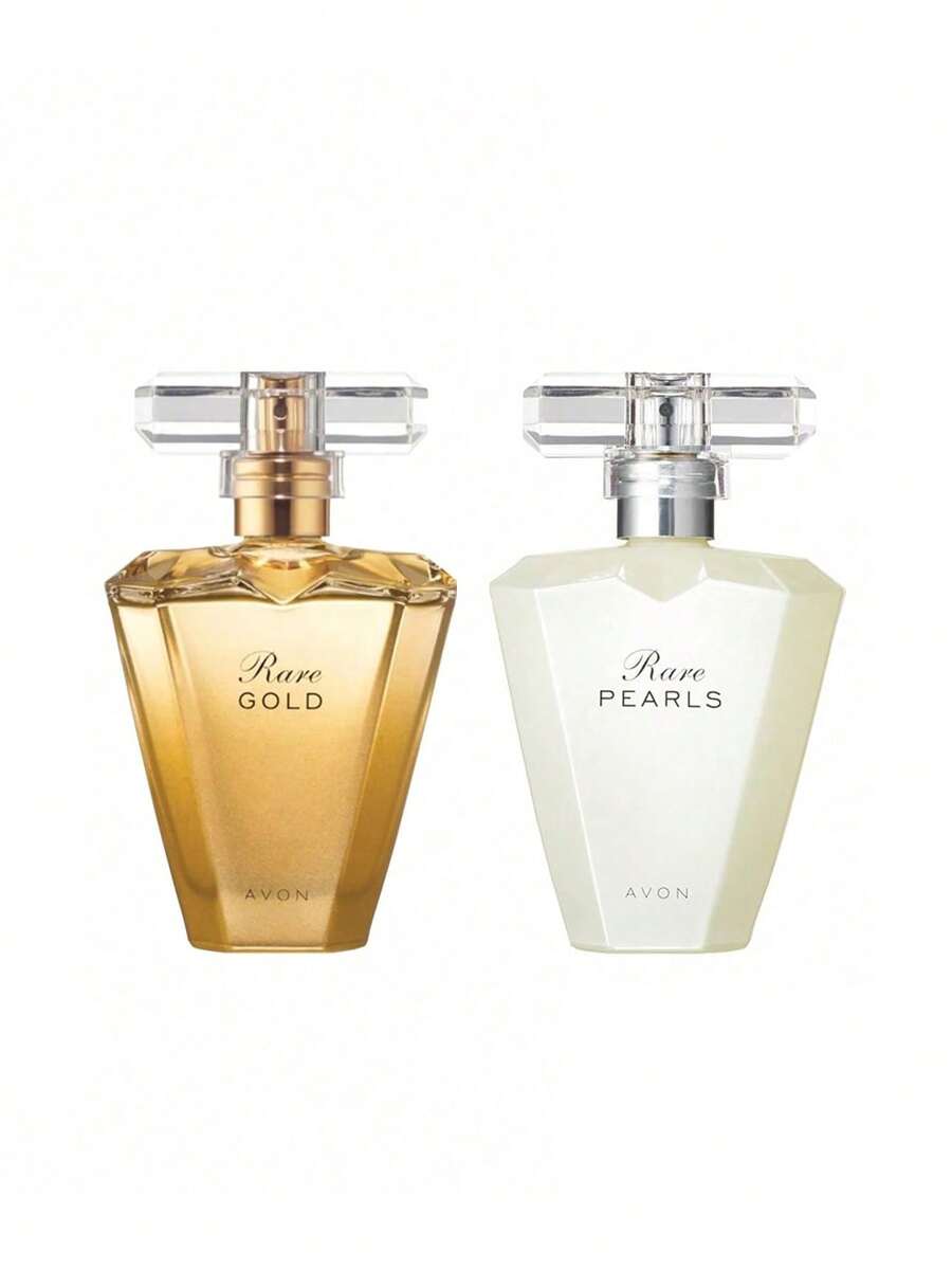 Avon [Gói] Nước hoa Rare Gold Eau de Parfum 50ml + Ngọc trai giả Eau de Parfum 50ml - Hiếm - Xem 1