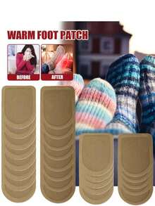 40 Pieces, 20 Pieces And 10 Pieces Of Self-Heating Foot Warmers, Wormwood Foot Warmers, Can Dehumidify And Keep Warm, And Are Necessary Foot Warmers In Winter. - A - View 6
