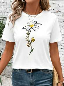Women T-Shirts - White - View 1