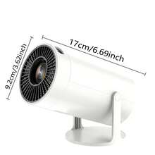 TUOGTCI F300 Projector, Android 11 Native, 720P HD, Supports 4K, 180° Rotation, Adjustable Focus Lens, Portable Home Theater, Suitable For TV Stick, USB, Smartphone, Applicable For Viewing, Gaming, Presentation - EU C Type Plug(220-240V) - View 15