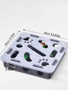 Cat Toy Self-Entertainment Boredom-Relief Gadget For Kittens, Pet Cat Teaser Bell - Multicolor - View 7