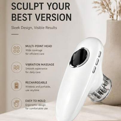 SUNPINT Máy mát-xa toàn thân thông minh cầm tay, thích hợp sử dụng tại nhà, khi đi du lịch, ở văn phòng và giải trí, là món quà tuyệt vời cho các dịp lễ và sinh nhật.