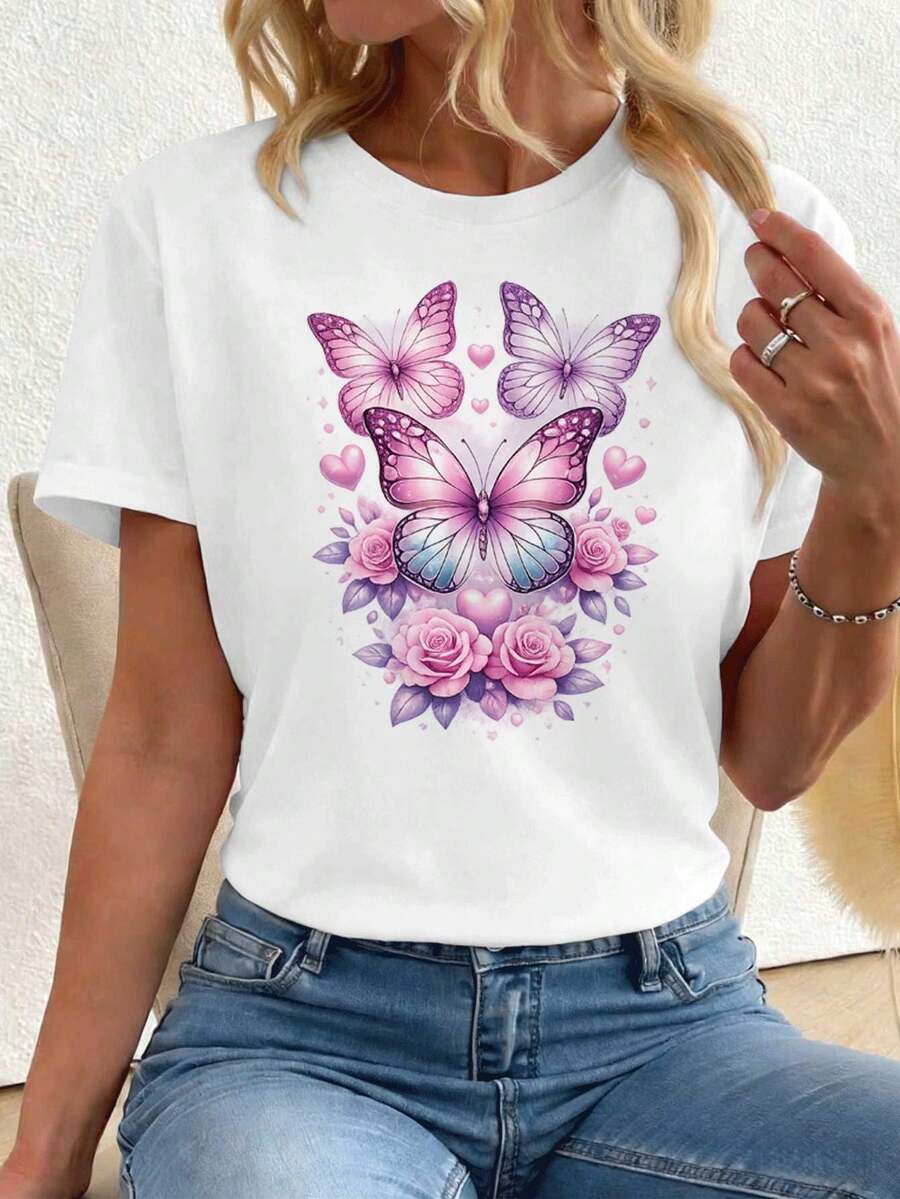 Women T-Shirts - White - View 1